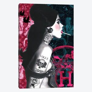 Designer edgy wall canvas